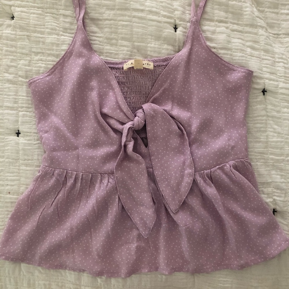 Lavender tank!